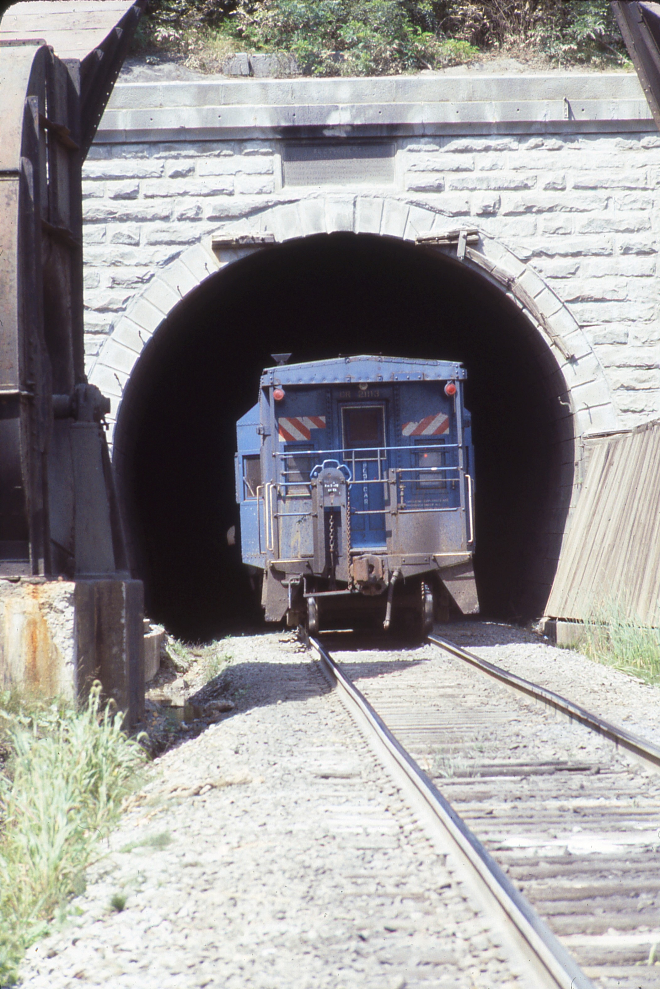 Gallitzin Tunnels, 8/18/77 Conrail Photo Archive